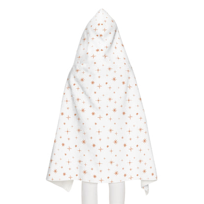 Youth Delicate Stars Hooded Towel