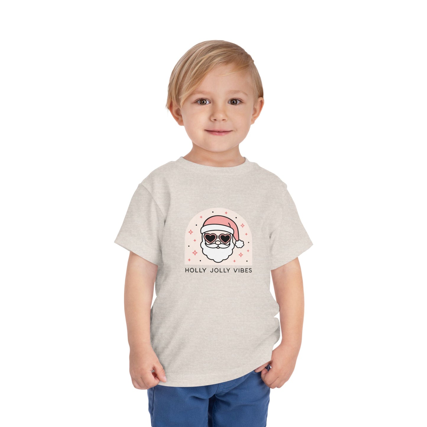 Holly Jolly Vibes Toddler T-Shirt