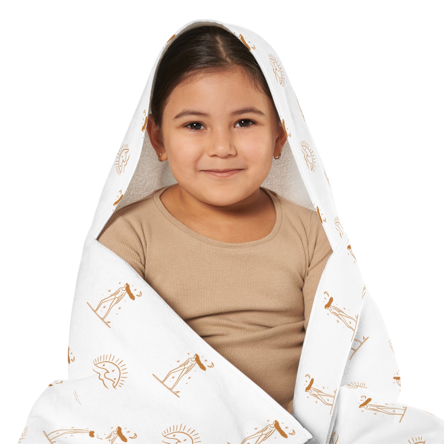 Youth Surfer Girl Hooded Towel