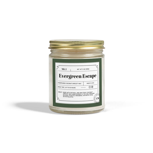 Evergreen Escape Scented Candles, (9oz)