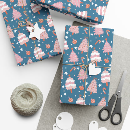 Holiday Trees Wrapping Paper