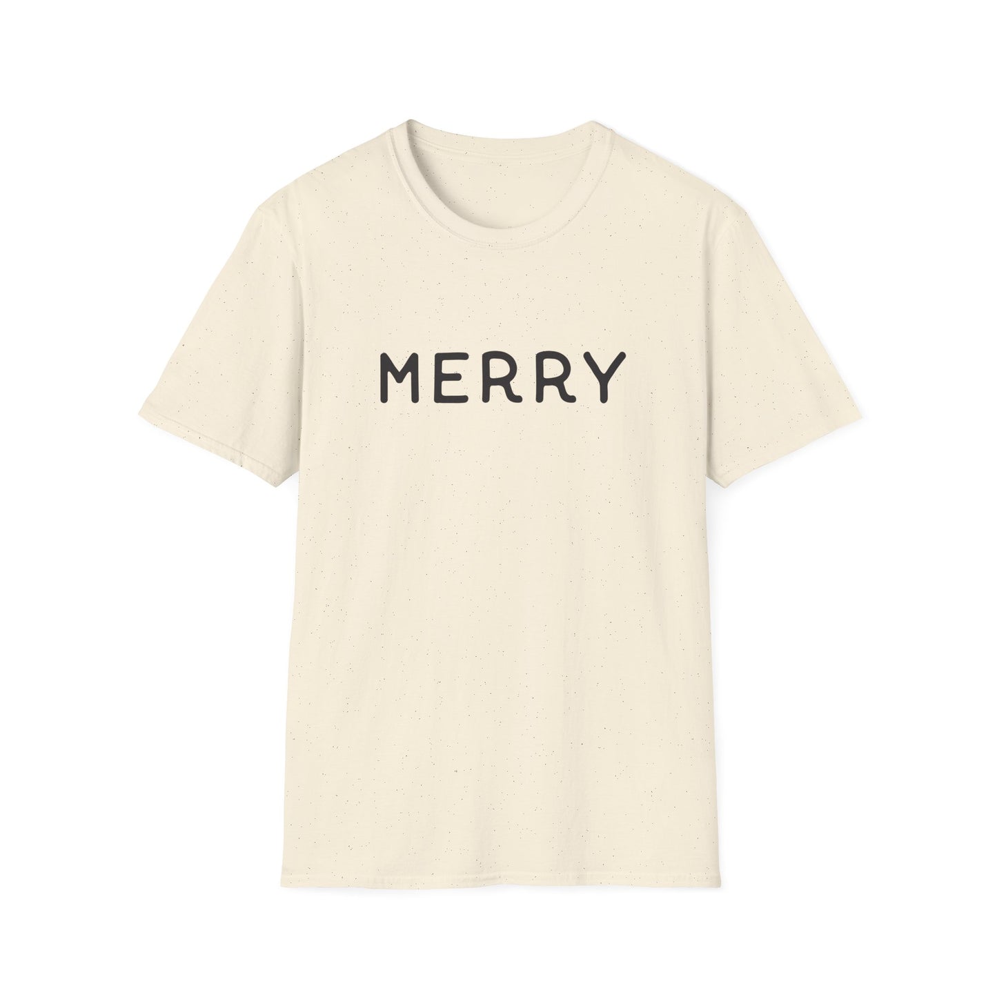 Merry Typography T-Shirt