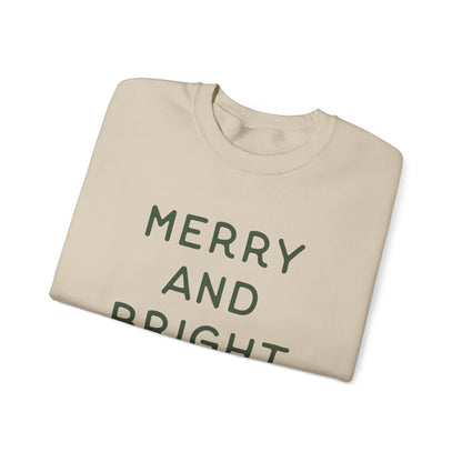 Merry + Bright Crewneck Sweatshirt