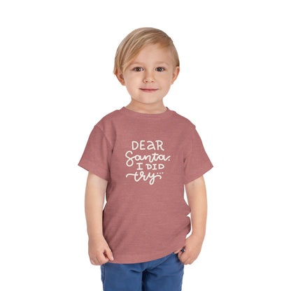 Dear Santa Toddler T-Shirt
