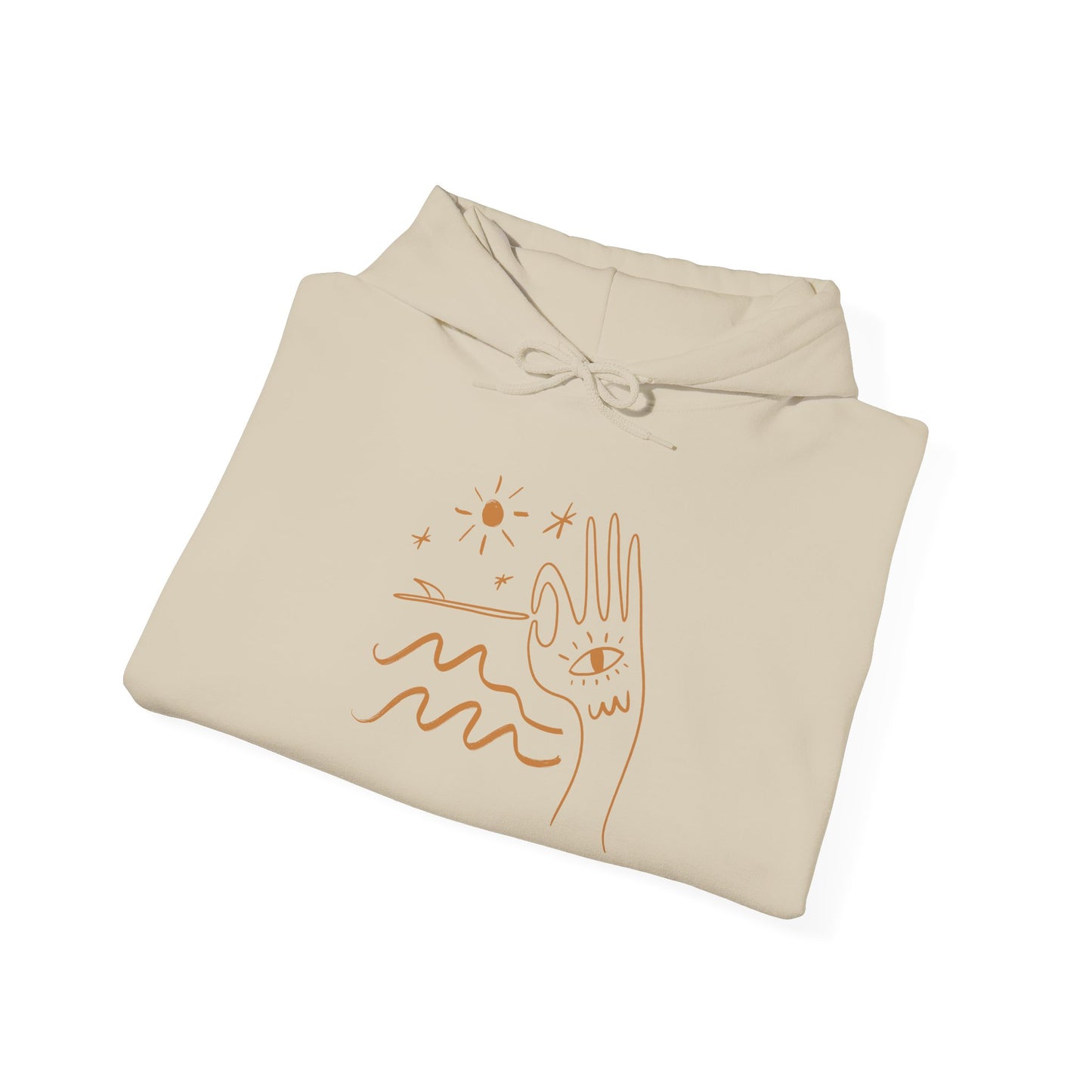 Hand-Ten Unisex Heavy Blend™ Hooded Sweatshirt