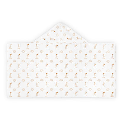 Youth Surfer Girl Hooded Towel