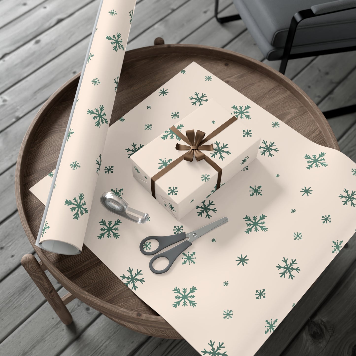 Snoflake Wrapping Papers