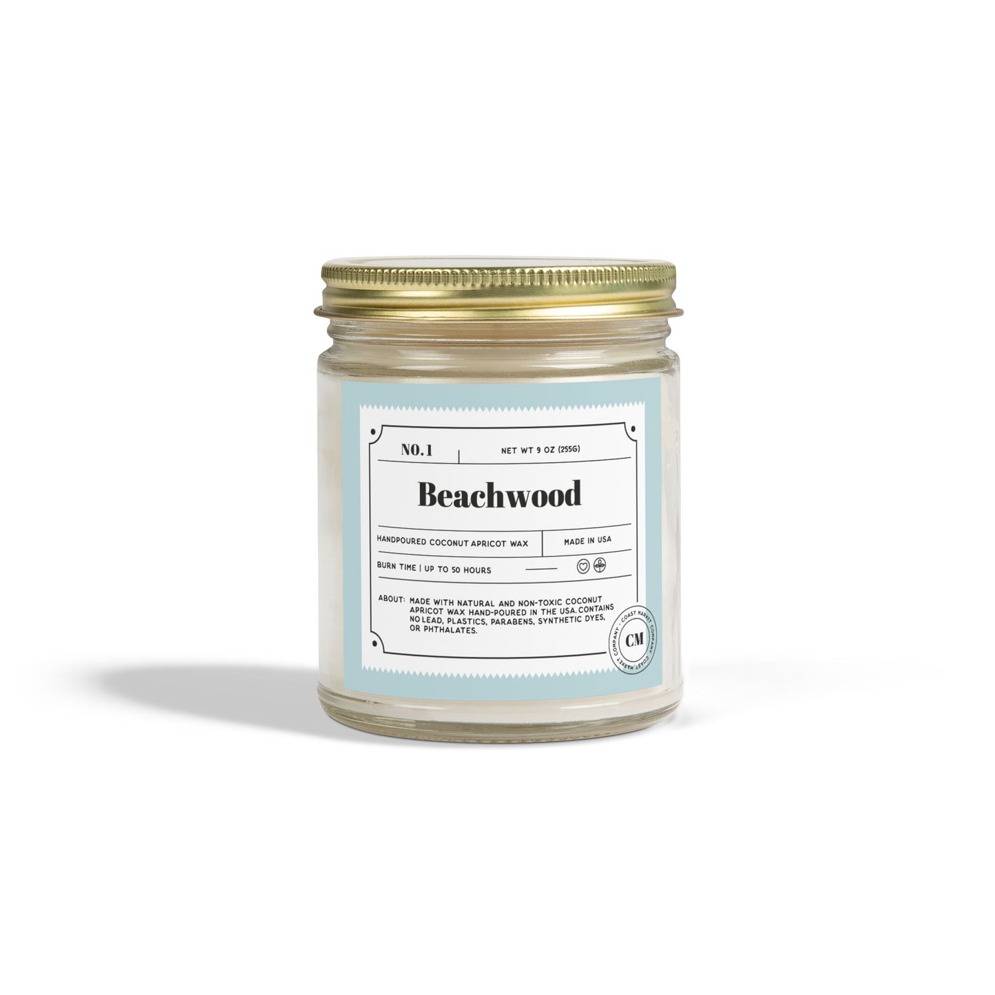 Beachwood Scented Candles,  ( 9oz)
