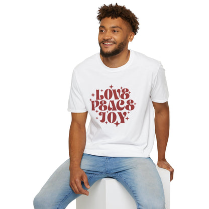 Love, Peace, Joy T-Shirt