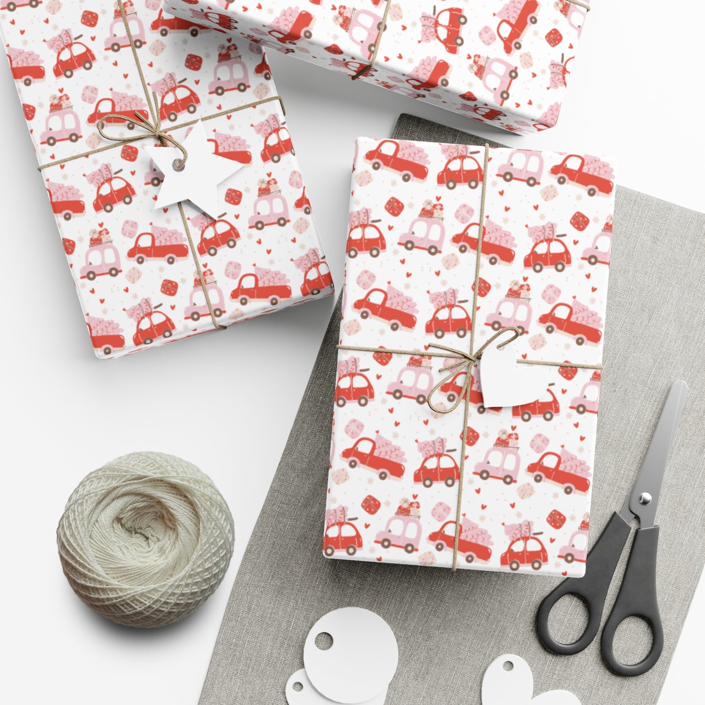 Cars Holiday Wrapping Paper