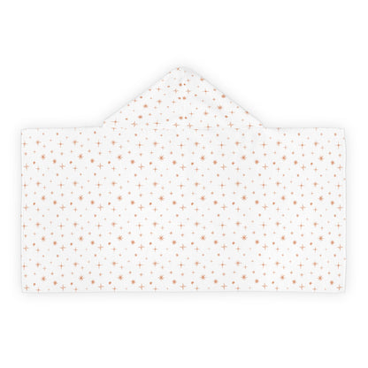 Youth Delicate Stars Hooded Towel