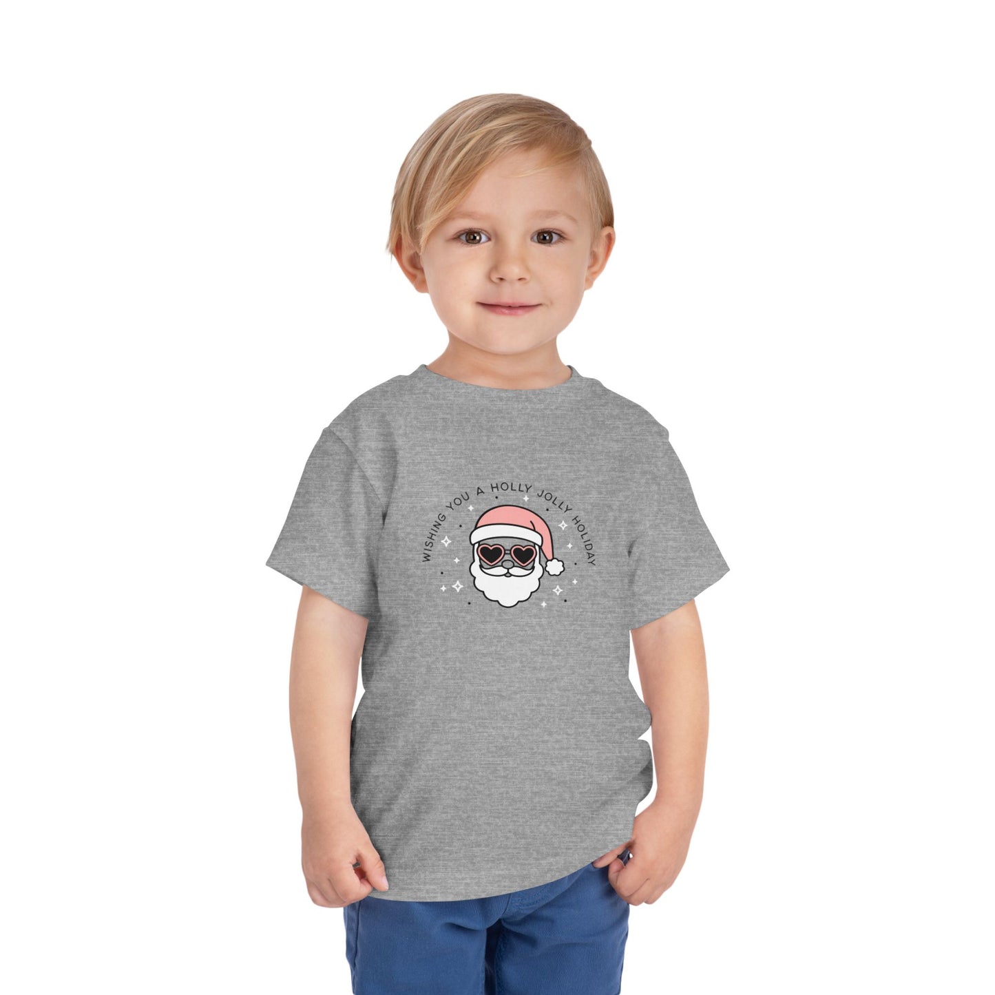 Holly Jolly Vibes Toddler T-shirt