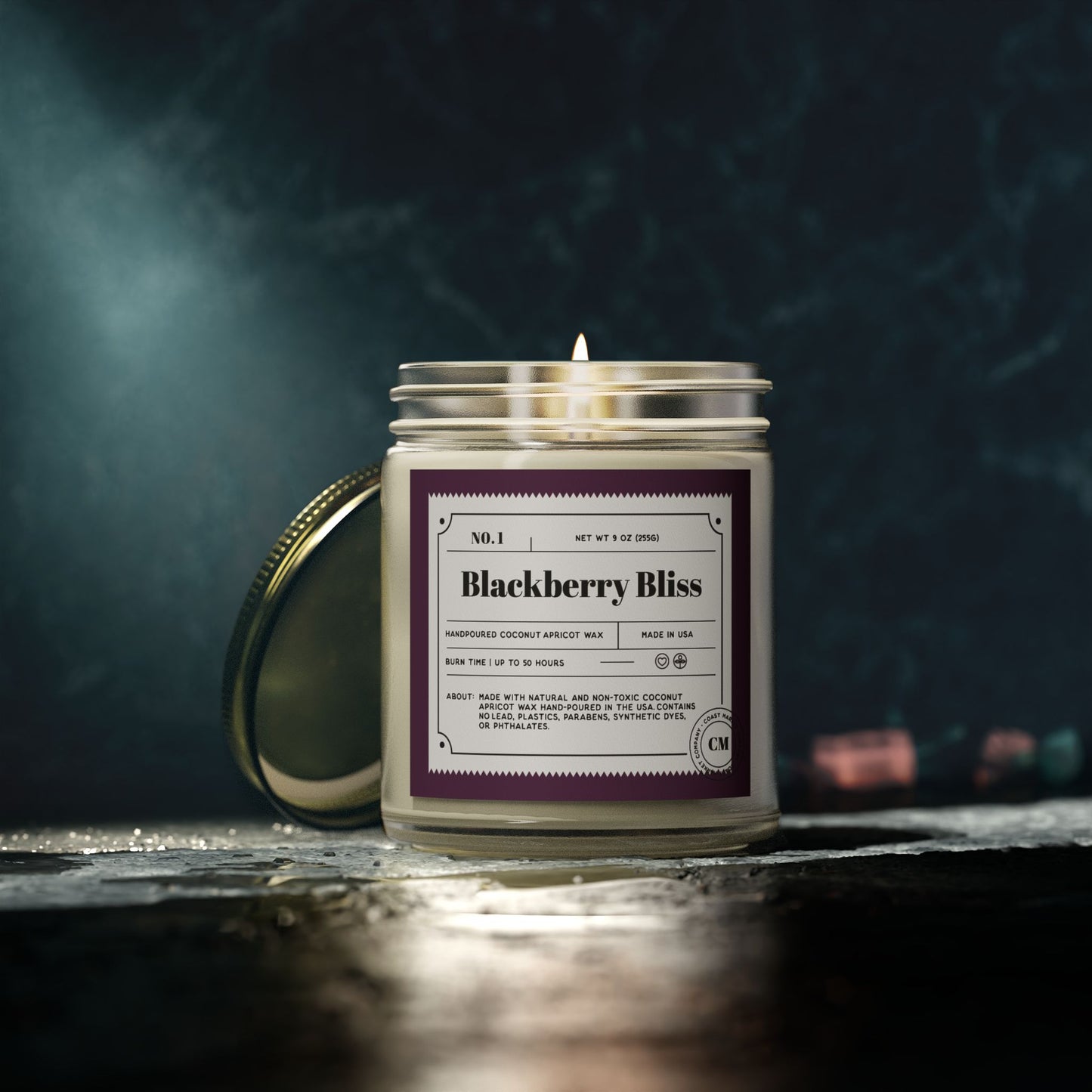 Blackberry Bliss Scented Candles, (9oz)