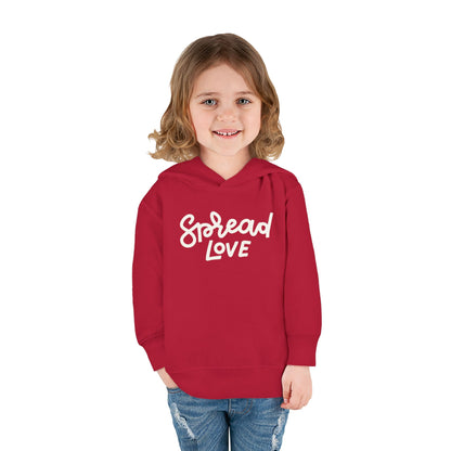 Spread Love Pullover Toddler Fleece Hoodie