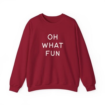 Oh what fun Crewneck Sweatshirt