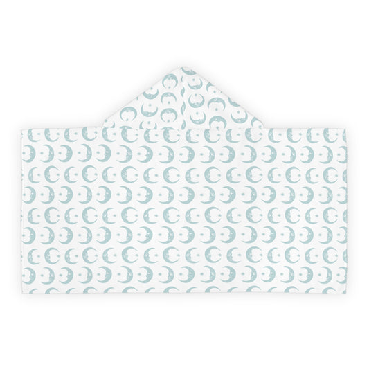 Youth Blue Moons Hooded Towel