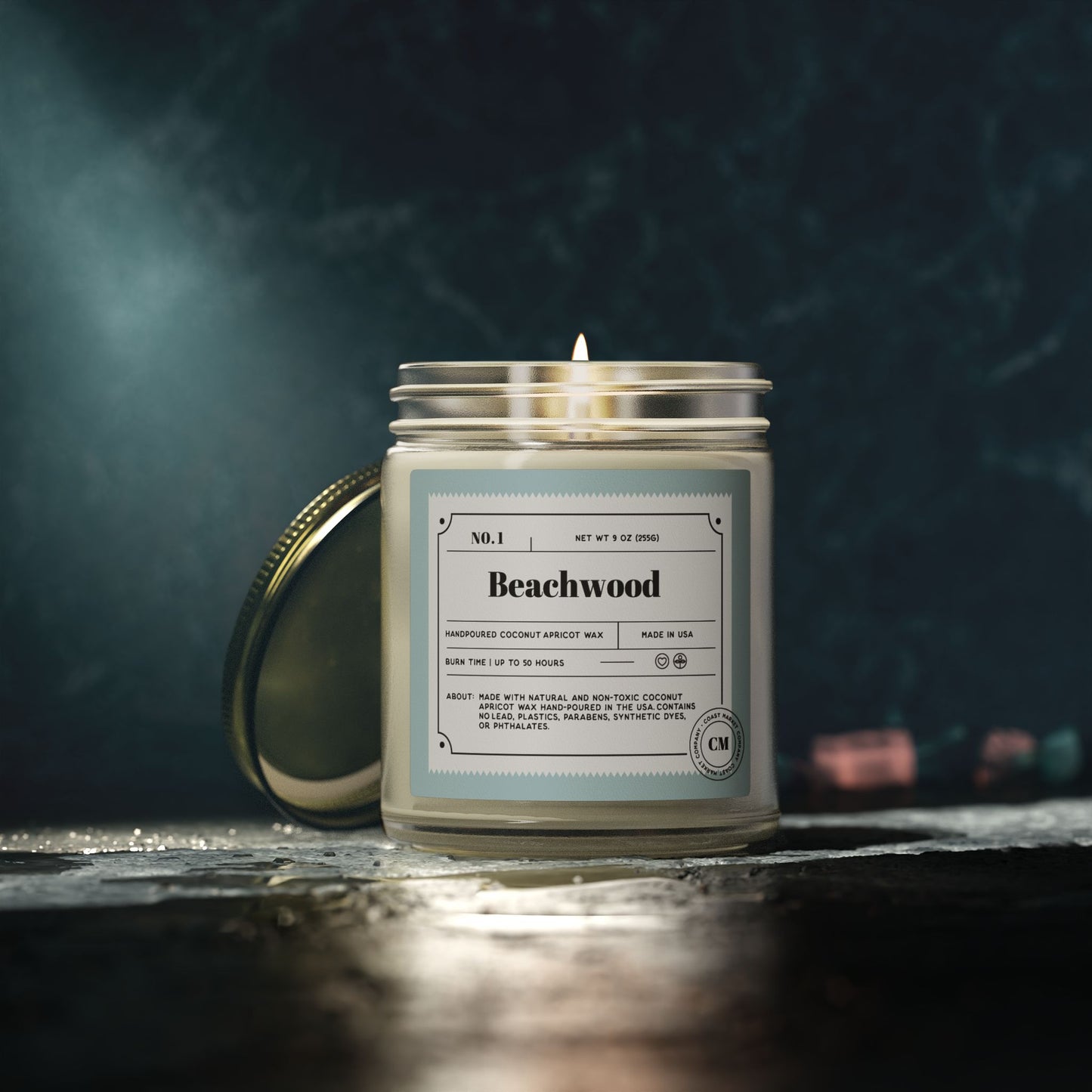 Beachwood Scented Candles,  ( 9oz)