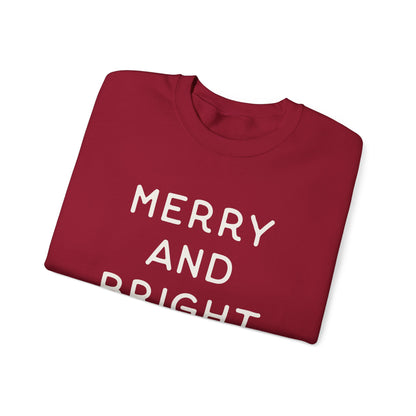 Merry + Bright Crewneck Sweatshirt