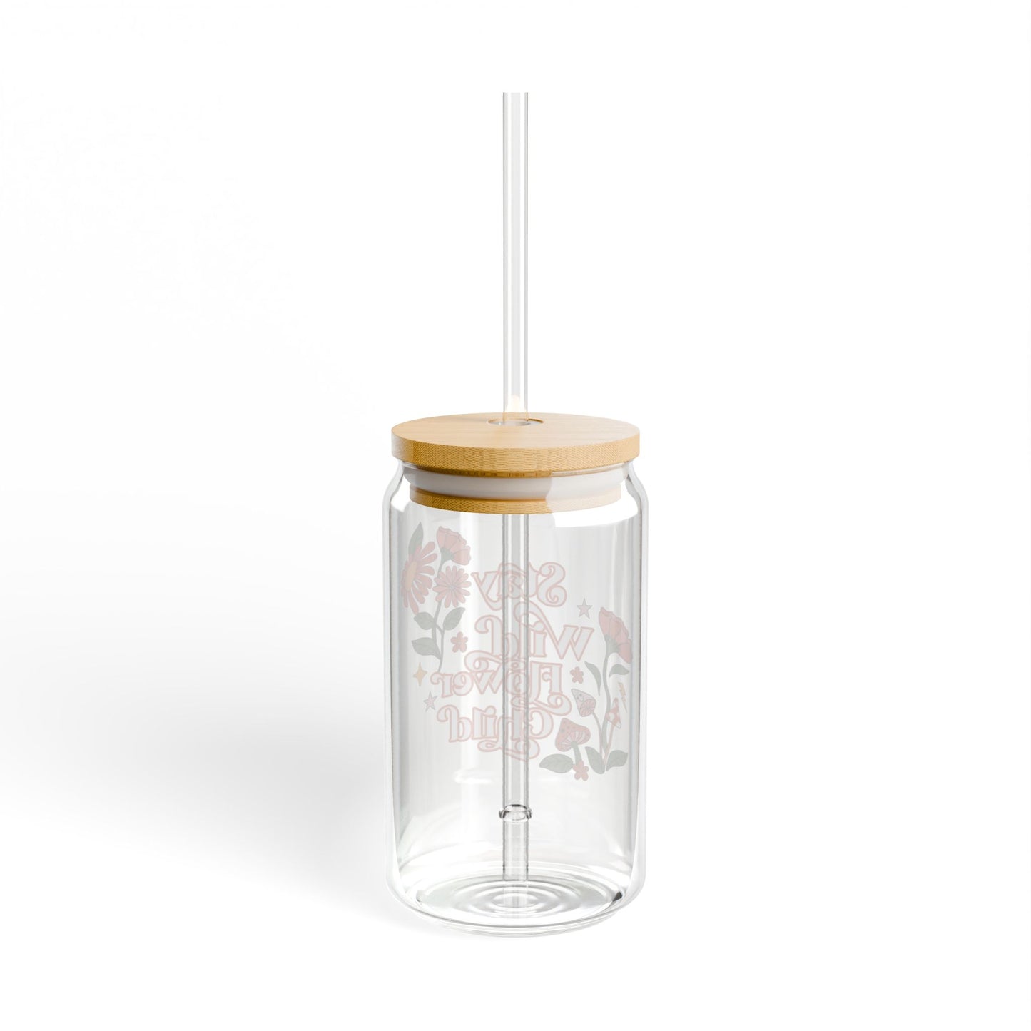 Stay Wild Sipper Glass