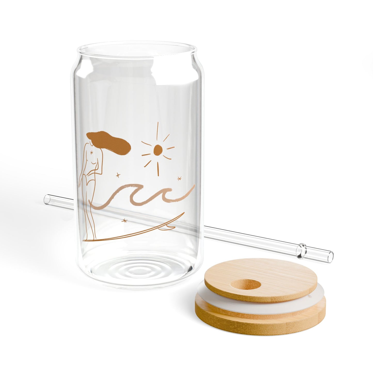 Hang Ten Sipper Glass