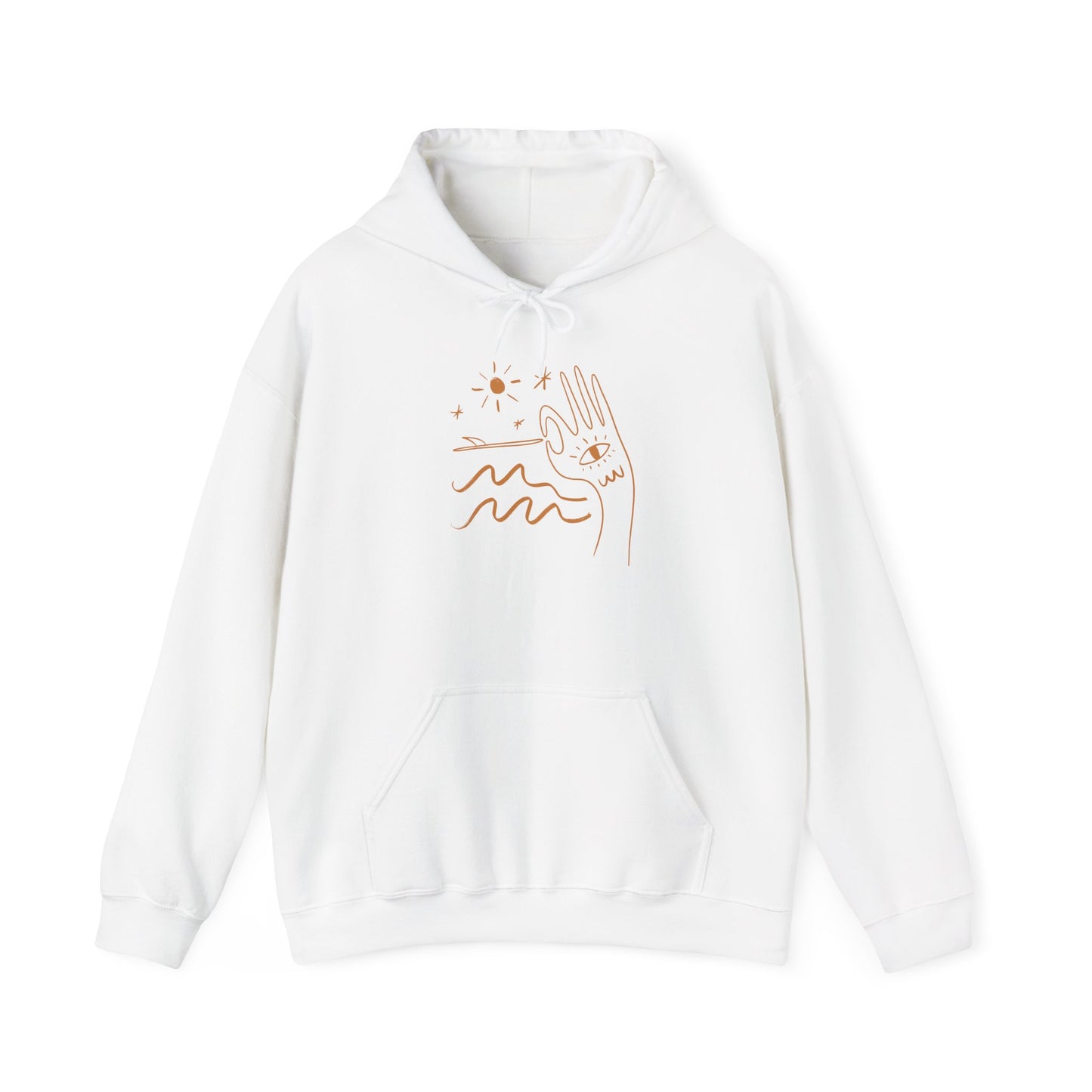 Hand-Ten Unisex Heavy Blend™ Hooded Sweatshirt